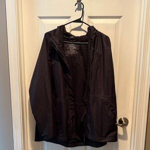 L.L. Bean Men's Black Raincoat